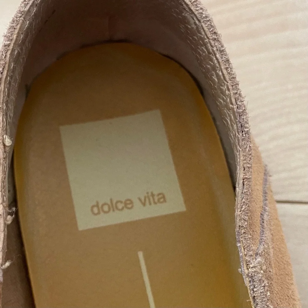Dolce Vita Women's Leather Upper Suede Loafers size‎ 9.5M Calla